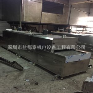 流水線烘箱_東莞市廠家非標(biāo)定制鐵氟龍隧道爐流水線烘箱可高溫500度