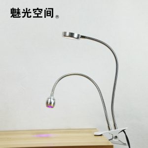 led紫外線雙管燈_usb固化燈手機uv紫外線固化雙頭紫光燈