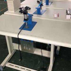 口罩點焊機_平面口罩超聲波耳帶機點焊機超聲波腳踩式點耳機