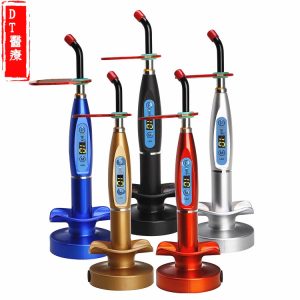 其他口腔護理_LED光固化機五色蓮花底座牙科光固化機口腔光敏固化機歐標美標