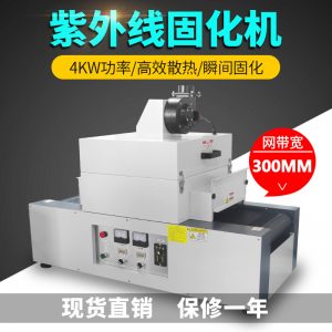 RX300-2桌面UV光固機(jī)小型UV隧道爐紫外線UV固化機(jī)UV光油固化機(jī)